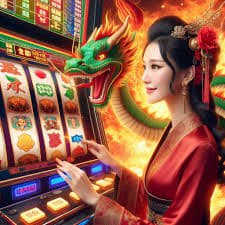 rich club Slots Mobile APP ဖြင့် ကစားနေသည့် မြင်ကွင်း